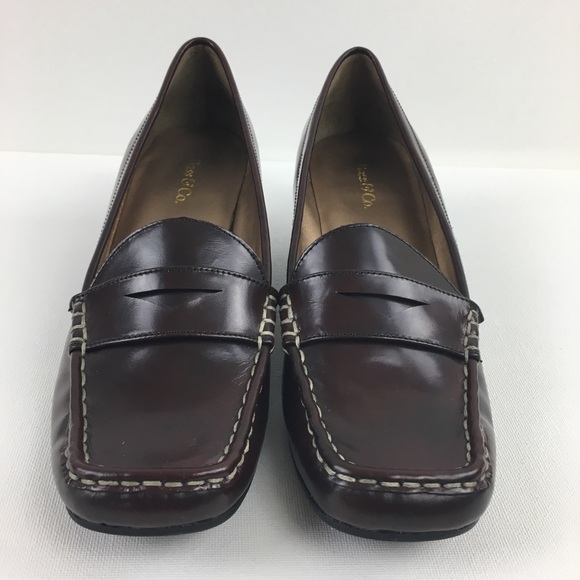 Bass & Co. (Waldorf) Womens Slip-on Penny Loafers - Picture 3 of 8